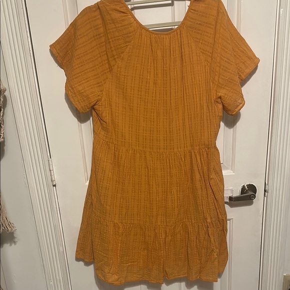 Knox Rose Yellow Short Sleeve Dress - Picture 5 of 5